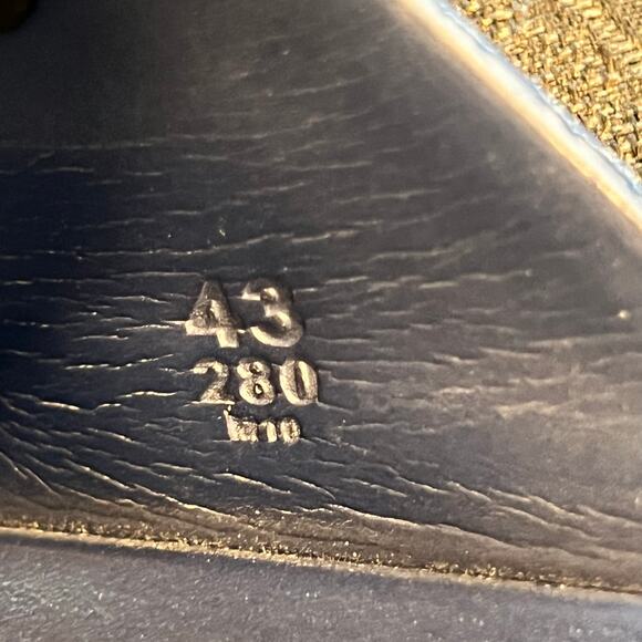 Birkenstock navy sandals for men size 10 - Picture 5 of 9